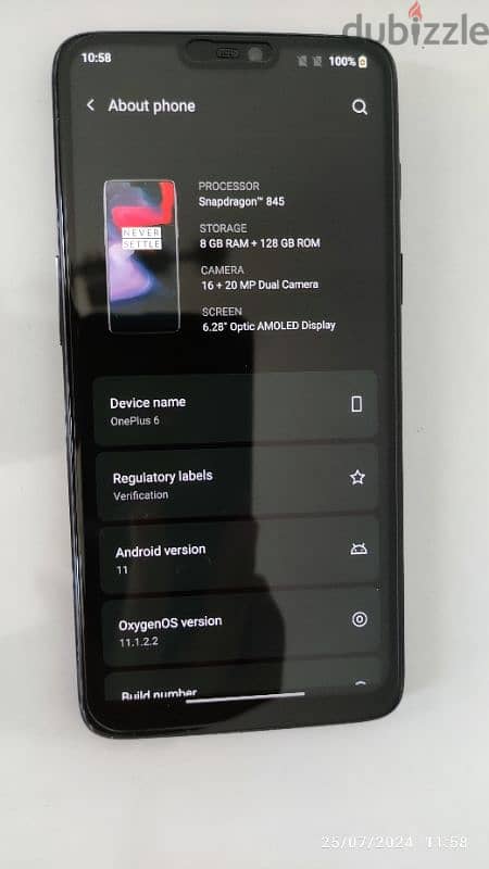 Oneplus 6 موبايل 2
