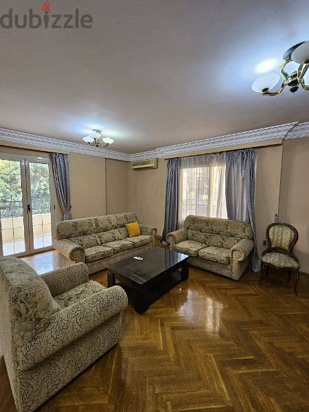 Furnished Apartment for rent in Degla Maadi 1