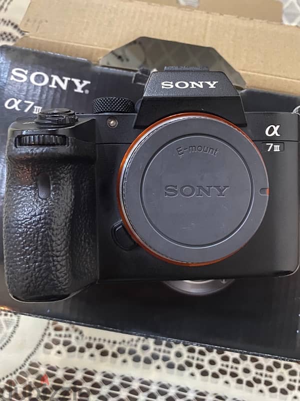 camera sony a7III 1