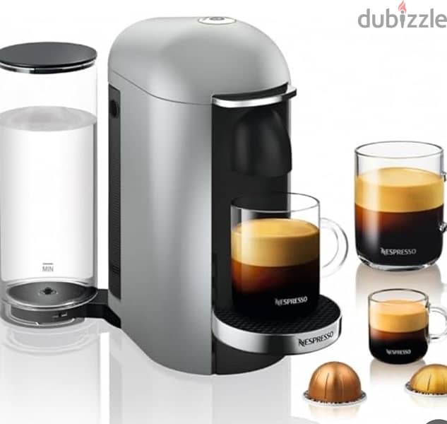 Nespresso Coffee Machine ماكينه قهوه نيسبريسو فيرتو بلس كبيره 1