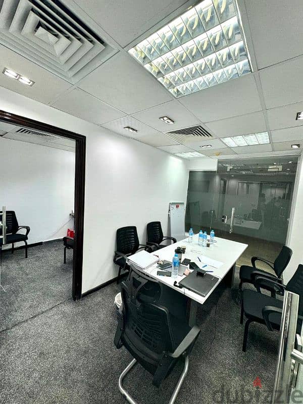 مكتب اداري للايجار 120م في التجمع الخامس Office For Rent 120M 0