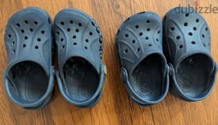 2 Pairs of Crocs (4c5 and c8)