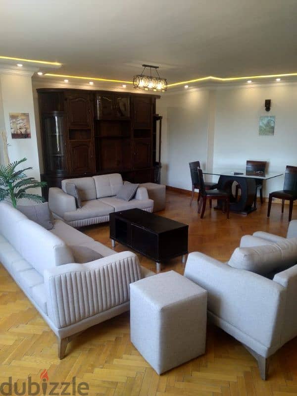 Fully Furnished apartment for rent in Degla Maadi 2