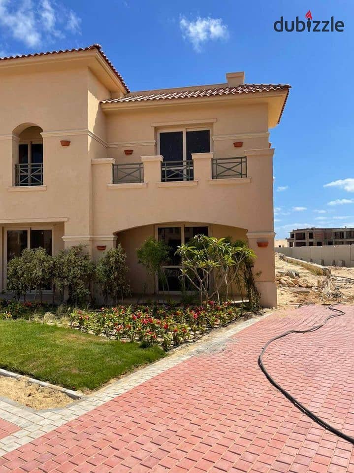 Twin house villa, immediate receipt with installments, in La Vista Sherouk, El Patio Prime, La Vista Sherouk Classic 6