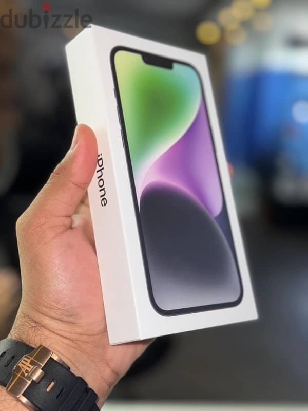 للبيع بسعر مميز iPhone 14 plus 128 GB جديد متبرشم بضمان الوكيل 2