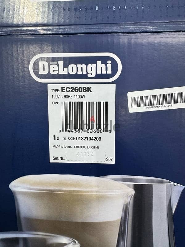 Delonghi EC260BK brand new 3