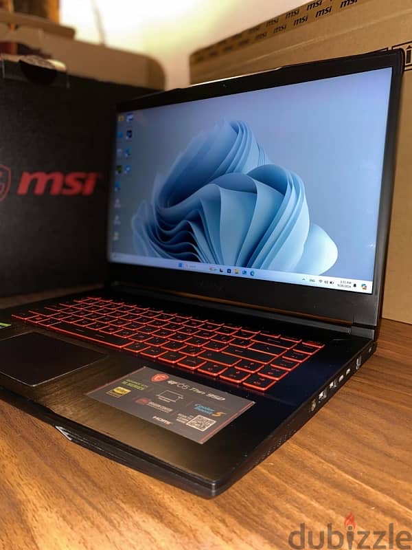 Gaming Laptop MSI GF65 Thin ,Nvidia Geforce GTX 1660TI 1