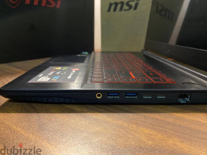 Gaming Laptop MSI GF65 Thin ,Nvidia Geforce GTX 1660TI 5