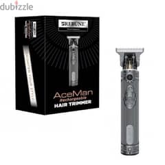 Rebune Ace Man Rechargeable Hair Trimmer - RE-7712 - Grey 0