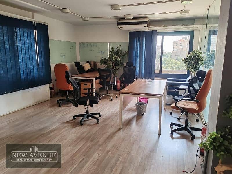 Fully Finished Office +AC's - 320 sqm - For Sale in Maadi Street 9 - OM-AL 52 1