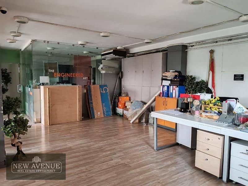 Fully Finished Office +AC's - 320 sqm - For Sale in Maadi Street 9 - OM-AL 52 5