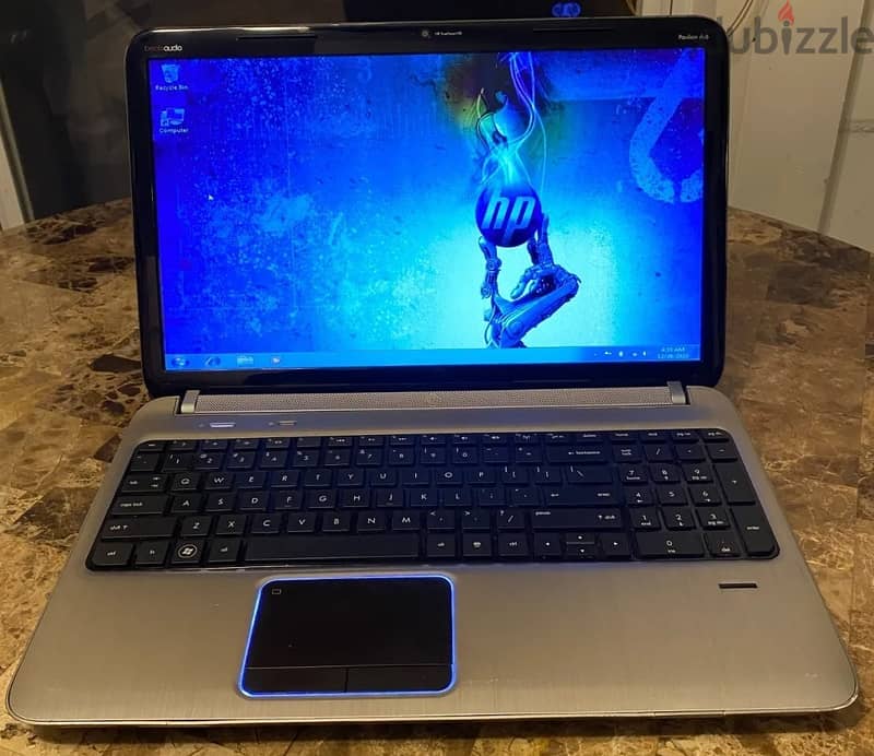 لاب توب hp pavilion dv6 - core i7 ويندوز 11 0