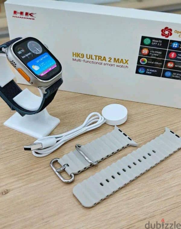 Hk9 Ultra 2 Max ساعة ذكية 4