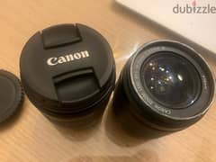 2 canon lenses Efs 18-55 0