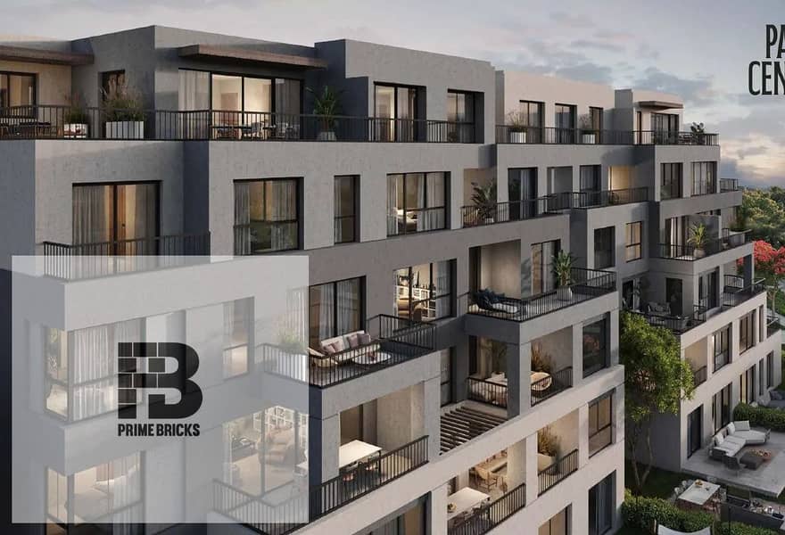 A special offer at the price of the launch and an installment over 10 years for sale, an apartment of 120 m from Hassan Allam Park Central in Mostakba 3