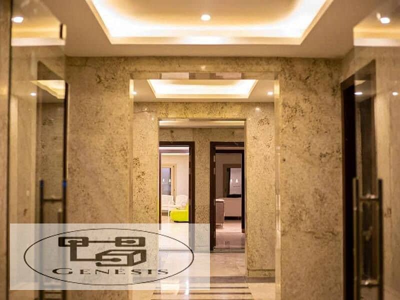 3 bedroom apartment with garden finished in Galleria Moon Valley New Cairo 9