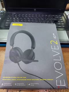 Jabra GN EVOLVE 2 40 SE USB-A, MS Stereo سماعة جابرا ايفولف اس اي  ٤٠