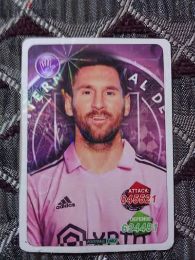 Messi card