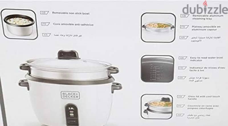 Black and Decker Rice Cooker 6