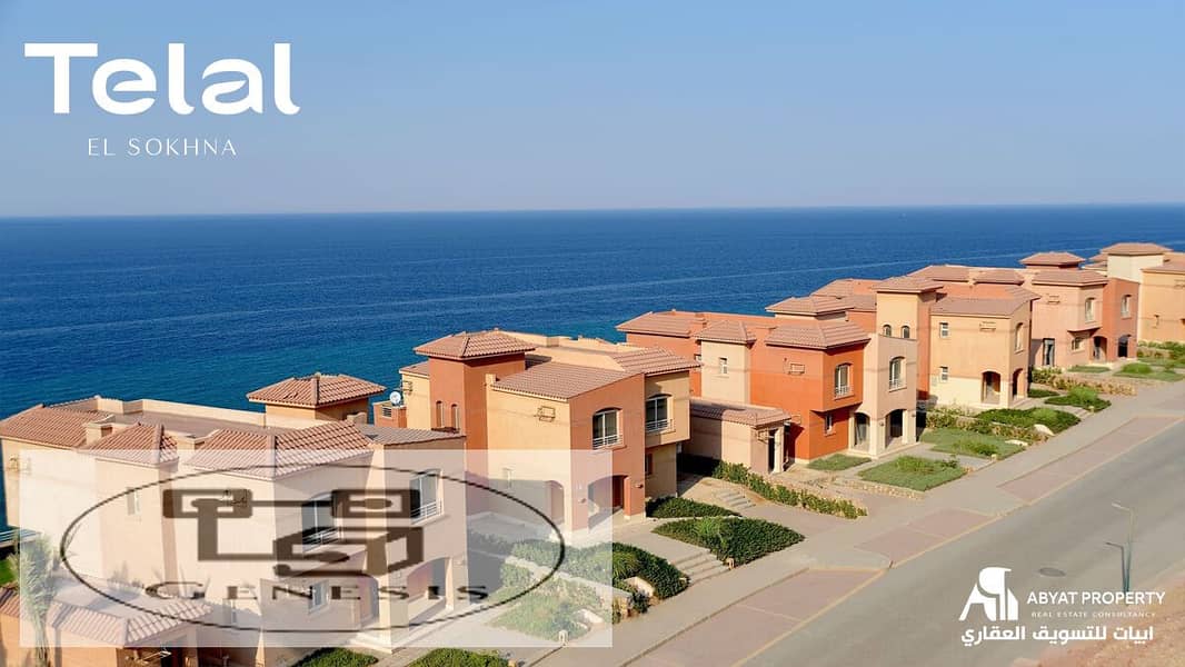 bought a chalet in Telal Sokhna in a prime location, first line to the sea, allowing for the best views 17