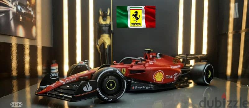 عشاق Ferrari Formula -1 . .  احدث إصدارات فيراري مقاس ١/١٨ معدن بالكامل 1