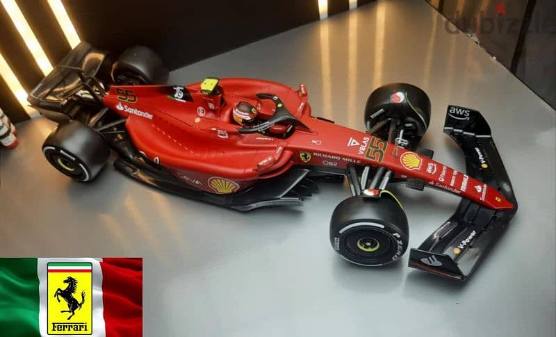 عشاق Ferrari Formula -1 . .  احدث إصدارات فيراري مقاس ١/١٨ معدن بالكامل 2