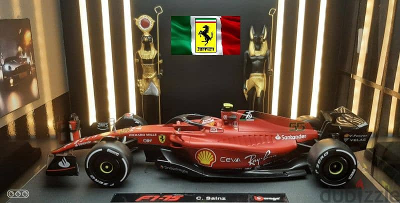 عشاق Ferrari Formula -1 . .  احدث إصدارات فيراري مقاس ١/١٨ معدن بالكامل 6