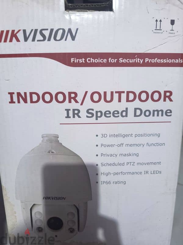 كاميرا هيك فيجن دووم رؤية ليلية . Hikvision speed doom ptz camera 3