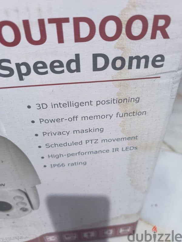 كاميرا هيك فيجن دووم رؤية ليلية . Hikvision speed doom ptz camera 4