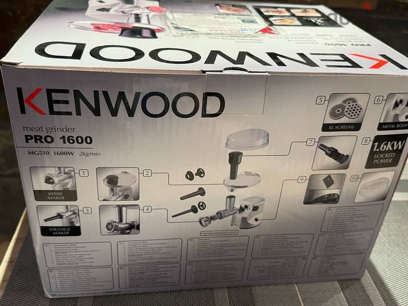 kenwood meat grinder مفرمة لحمه كينوود 2