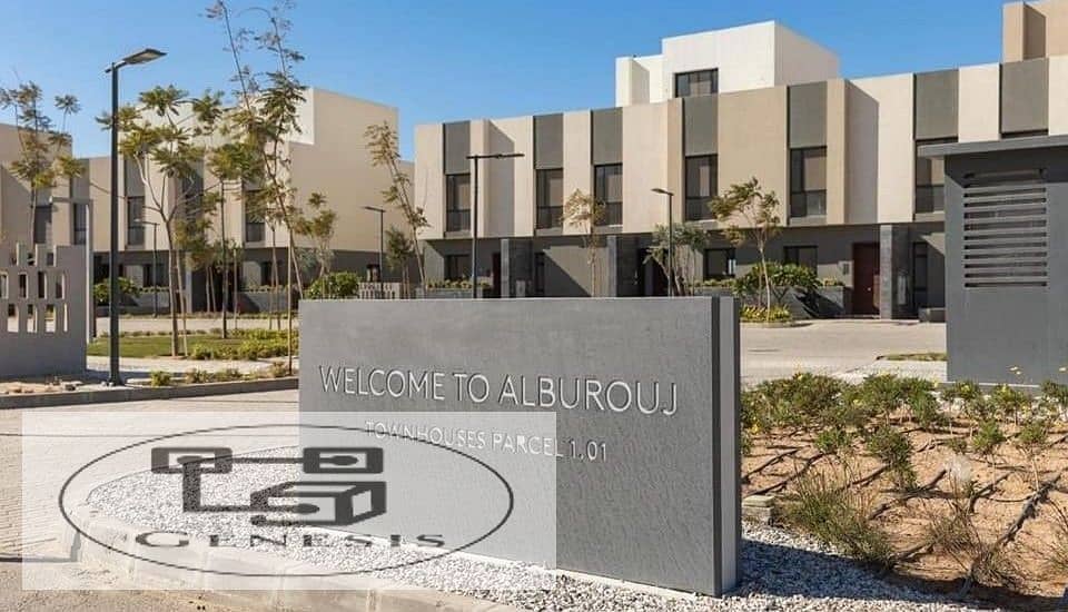 own a townhouse in a prime location in the heart of Al Shorouk City, within the Al Burouj compound 5