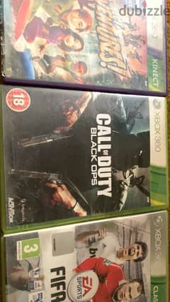 Kinect Sports / Call of duty black ops / Fifa2011