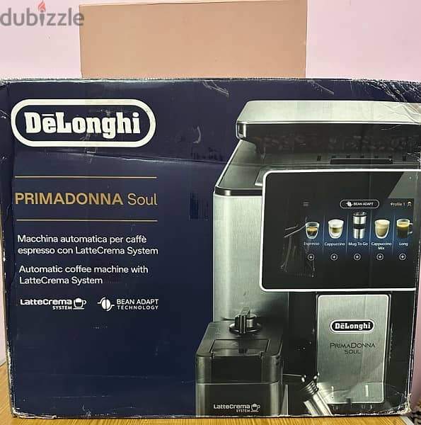 Delonghi PrimaDonna Soul coffee machine 6