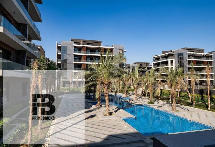 For sale by down payment 10% apartment with Garden in patio oro - New Cairo-Golden Square 9