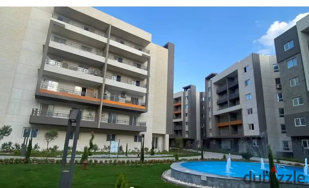 Apartment for sale fully finished    And installments over 8 years   Rock Yard Sheraton Compound   Fifth Settlement on Suez Road   Near City Centre Al 5