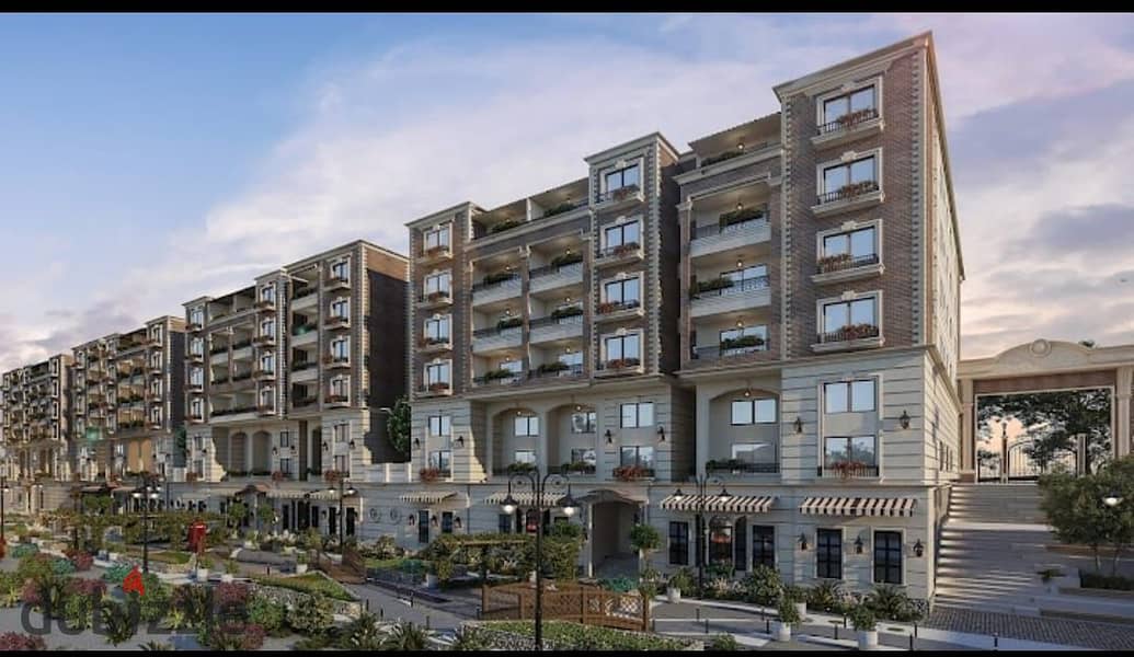 Apartment for sale fully finished   Rock Yard Sheraton Compound   Fifth Settlement on Suez Road   Near Ring Road 2