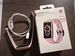 Huawei band 6 pink