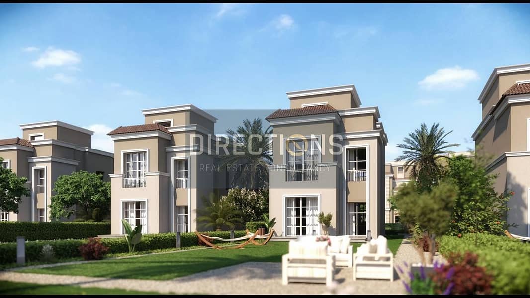 Townhouse for sale next to Craft Zone Madinaty in The Butterfly directly on Al Amal Axis 6