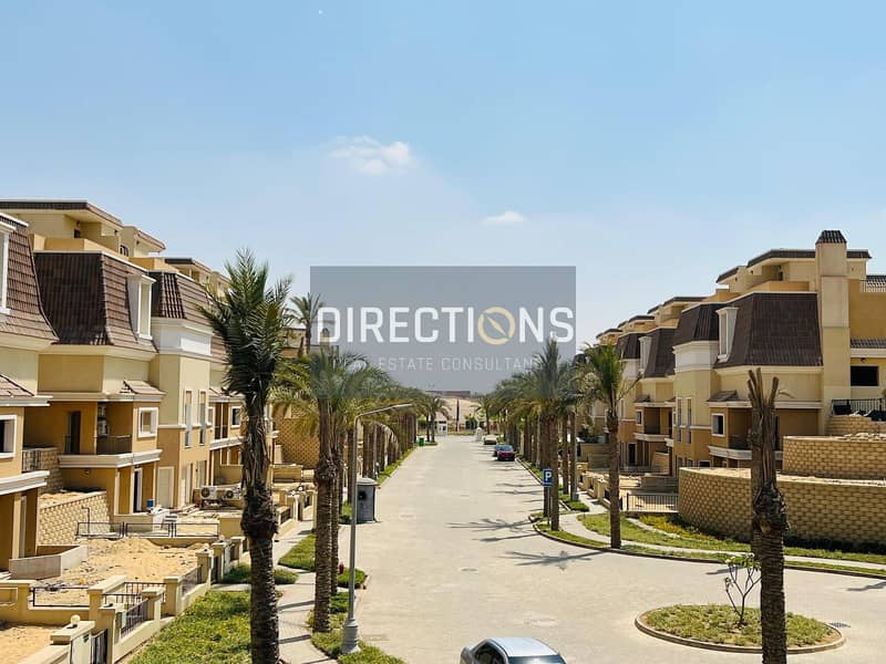 Townhouse for sale next to Craft Zone Madinaty in The Butterfly directly on Al Amal Axis 9