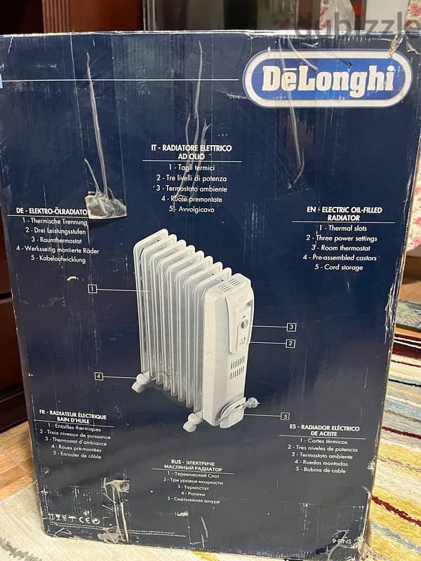 دفاية زيت ديلونجى ٩ ريشة Delonghi 3