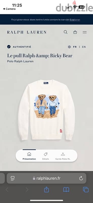 authentic Ralph Lauren sweater “new” 1