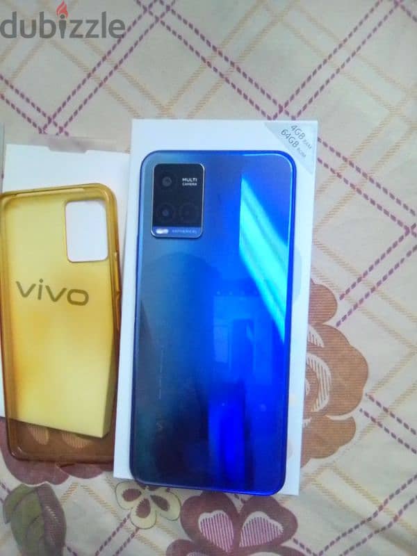 هاتف vivo Y21A نسخه 64+4 مستعمله للبيع كسر زيرو 2