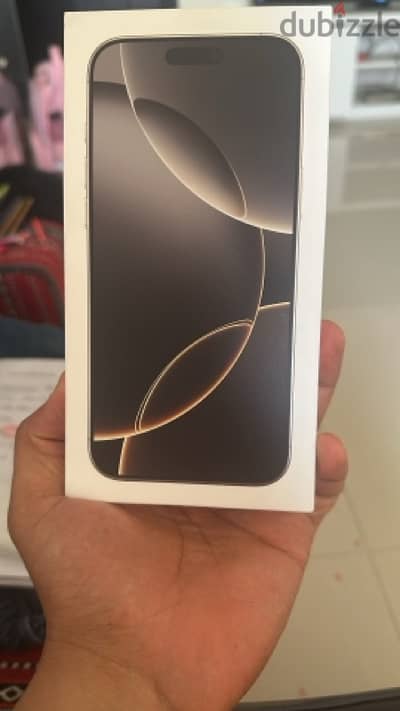 iPhone 16 pro max 256 gb