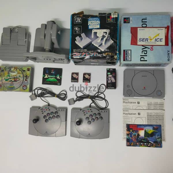 Collection Playstation 1 With Every Rare Accessories 5