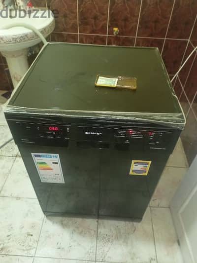 غساله اطباق شارب ١٥ فرد ديجيتال sharp dishwasher 15 person 60 like new