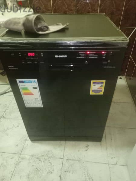 غساله اطباق شارب ١٥ فرد ديجيتال sharp dishwasher 15 person 60 like new 11