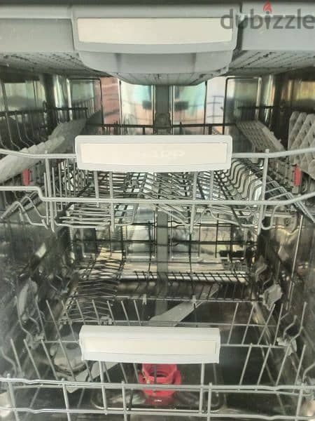 غساله اطباق شارب ١٥ فرد ديجيتال sharp dishwasher 15 person 60 like new 12