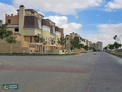 S Villa, 212 meters, prime location, Saray, in the heart of New Cairo, in front of Madinaty