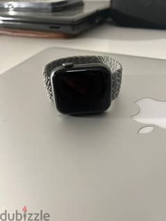 Apple Watch Series 5 ابل واتش اسود44 حاله جيده جدا