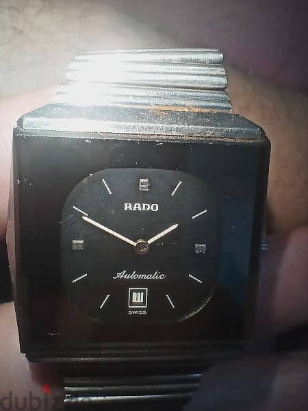 rado vintage watch automatic diamond ساعه رادو اصلي 5